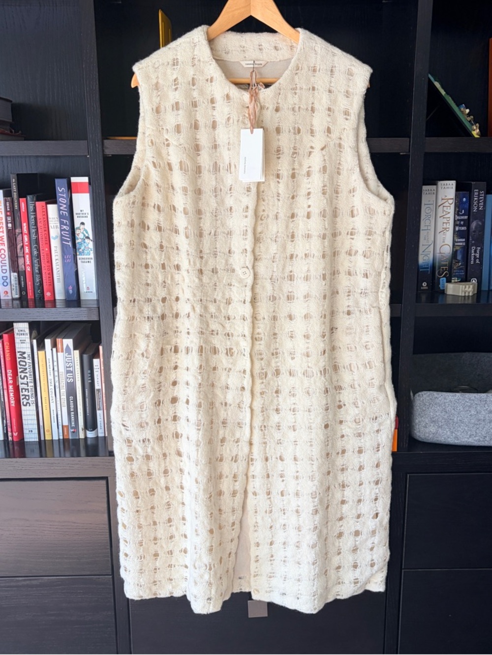 Rare Runaway Bicycle wool long vest coat - new with tags and unworn